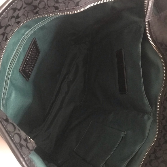 Authentic Coach Monogram Tote Handbag - Picture 7 of 8